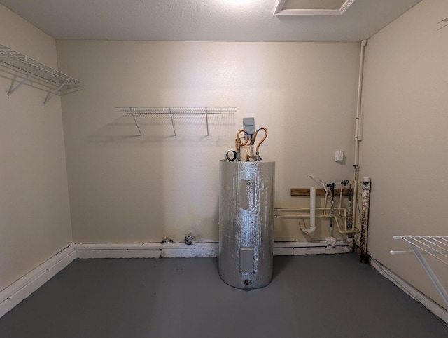1106 Woodland Dr, Tallahassee, FL 32305 - utility room with water heater