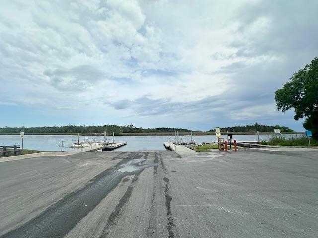 32 Pirates Cove Ln, Saint Marks, FL 32355 - view of asphalt street featuring a water view