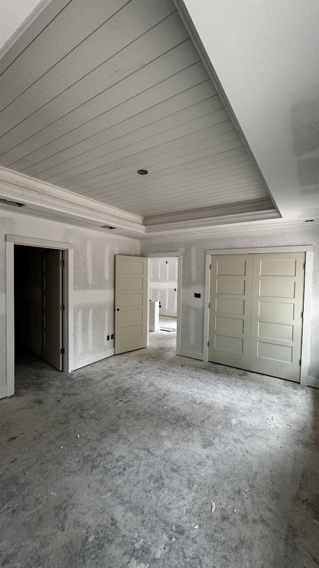 garage featuring visible vents