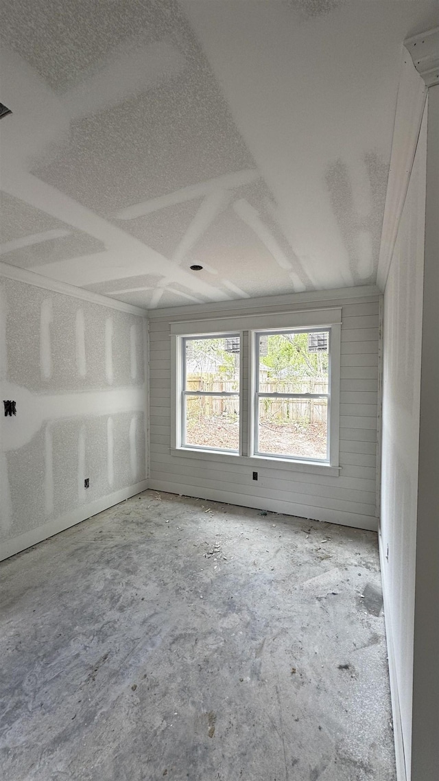view of empty room