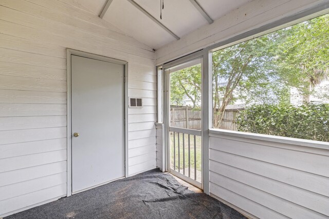 3068 Royal Palm Way, Tallahassee, FL 32309 - unfurnished sunroom with lofted ceiling