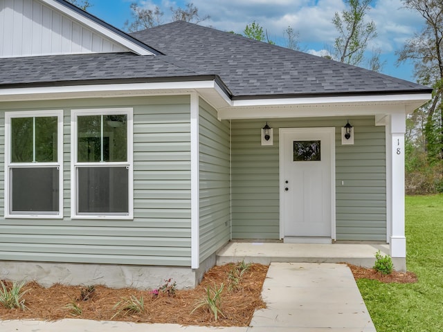 view of property entrance