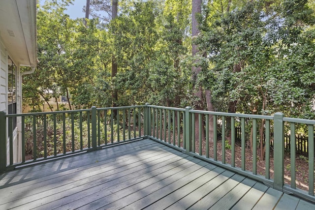 8352 Chickasaw Trl, Tallahassee, FL 32312 - view of wooden deck