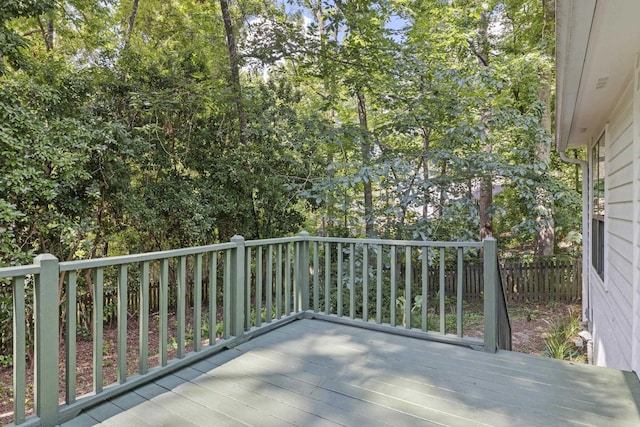 8352 Chickasaw Trl, Tallahassee, FL 32312 - view of wooden deck