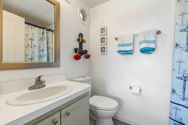 17 Harbour Point Dr, Crawfordville, FL 32327 - bathroom featuring vanity and a shower with shower curtain