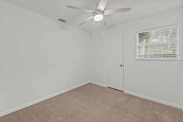 3142 Seattle Slew Ct, Tallahassee, FL 32309 - carpeted empty room with a ceiling fan and baseboards