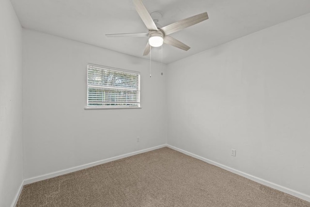 3142 Seattle Slew Ct, Tallahassee, FL 32309 - unfurnished room featuring carpet floors, ceiling fan, and baseboards