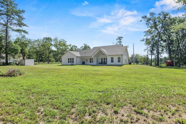 1020 Baum Rd, Tallahassee, FL 32317 - view of front of property with a front yard