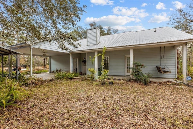 view of rear view of house