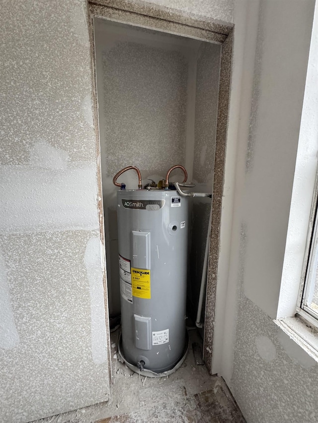 utilities featuring water heater