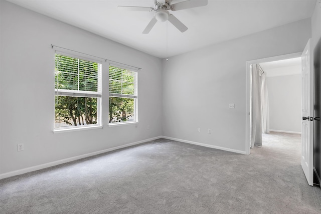 2801 Chancellorsville Dr Unit 1218, Tallahassee, FL 32312 - carpeted spare room with a ceiling fan and baseboards