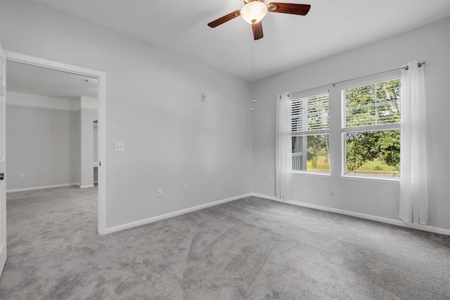 2801 Chancellorsville Dr Unit 1218, Tallahassee, FL 32312 - unfurnished room featuring a ceiling fan, carpet, and baseboards