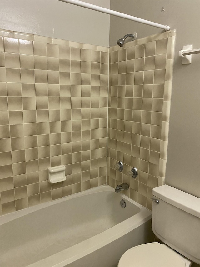 3722 Sutor Ct, Tallahassee, FL 32311 - bathroom with toilet and shower / washtub combination