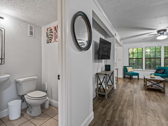 2271 Green Timbers Trl Unit B, Tallahassee, FL 32304 - bathroom featuring ceiling fan and wood finished floors