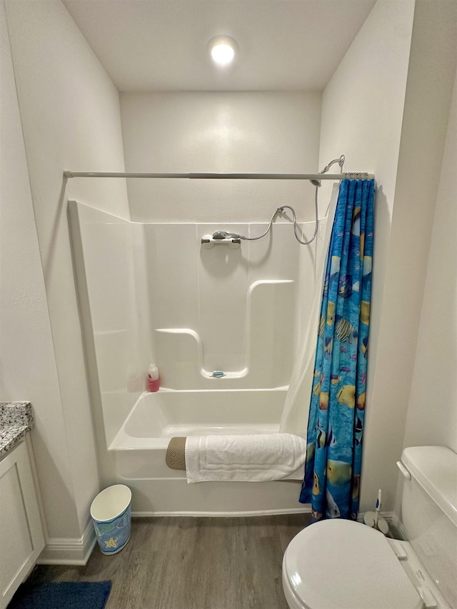 63 Windsor Way, Crawfordville, FL 32327 - full bath with shower / bath combo, wood finished floors, and vanity