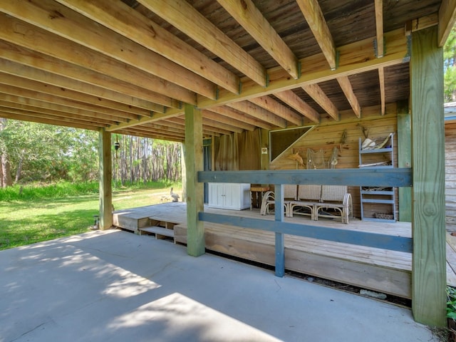 view of patio