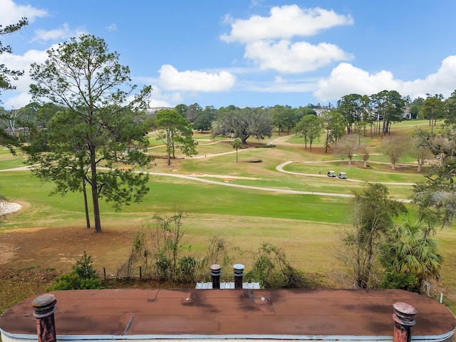 surrounding community featuring golf course view