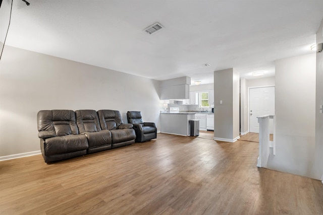 1200 Cross Creek Way Unit 4, Tallahassee, FL 32301 - living area with light wood-style floors and baseboards