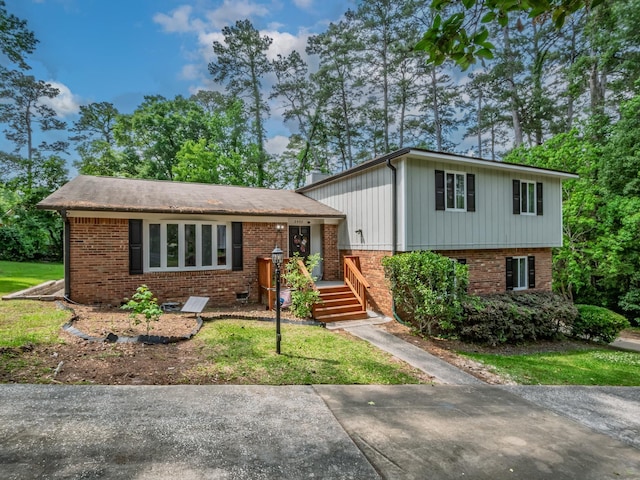 2402 Mexia Ave, Tallahassee, FL 32304 - split level home with brick siding