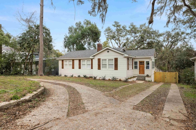 view of front of house