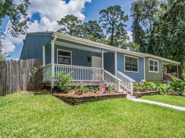 2600 Panther Creek Rd Unit A, Tallahassee, FL 32308 - view of front of home featuring covered porch