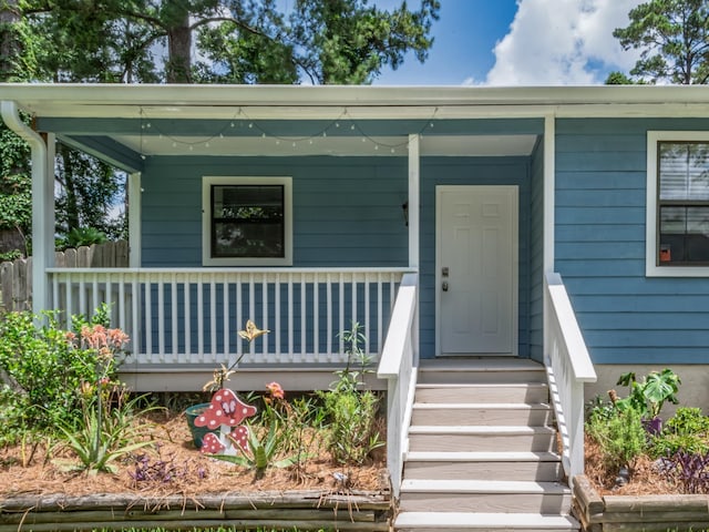 2600 Panther Creek Rd Unit A, Tallahassee, FL 32308 - entrance to property with covered porch