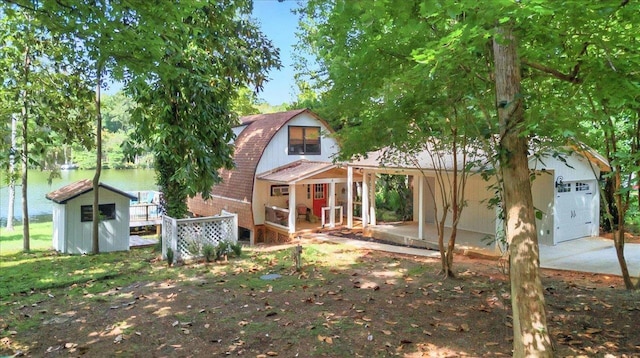 1645 Tallavana Trl, Havana, FL 32333 - view of front facade with covered porch and brick siding