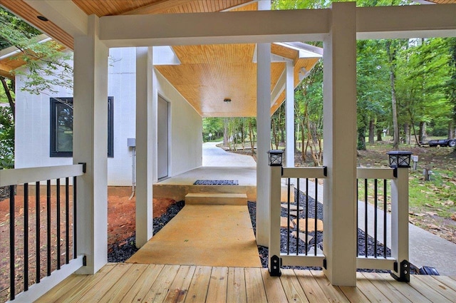 1645 Tallavana Trl, Havana, FL 32333 - view of wooden deck