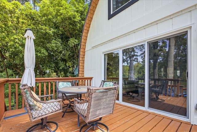 1645 Tallavana Trl, Havana, FL 32333 - deck featuring outdoor dining space