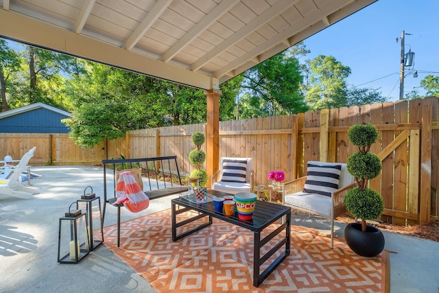 246 Intrepid Ct, Tallahassee, FL 32312 - fenced backyard with a patio