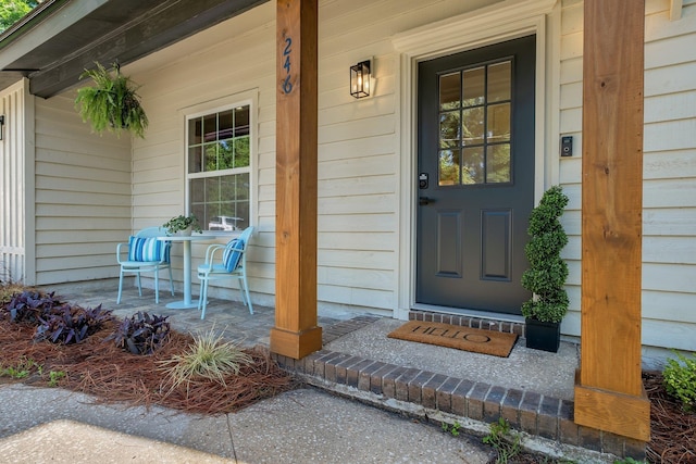246 Intrepid Ct, Tallahassee, FL 32312 - property entrance with a porch