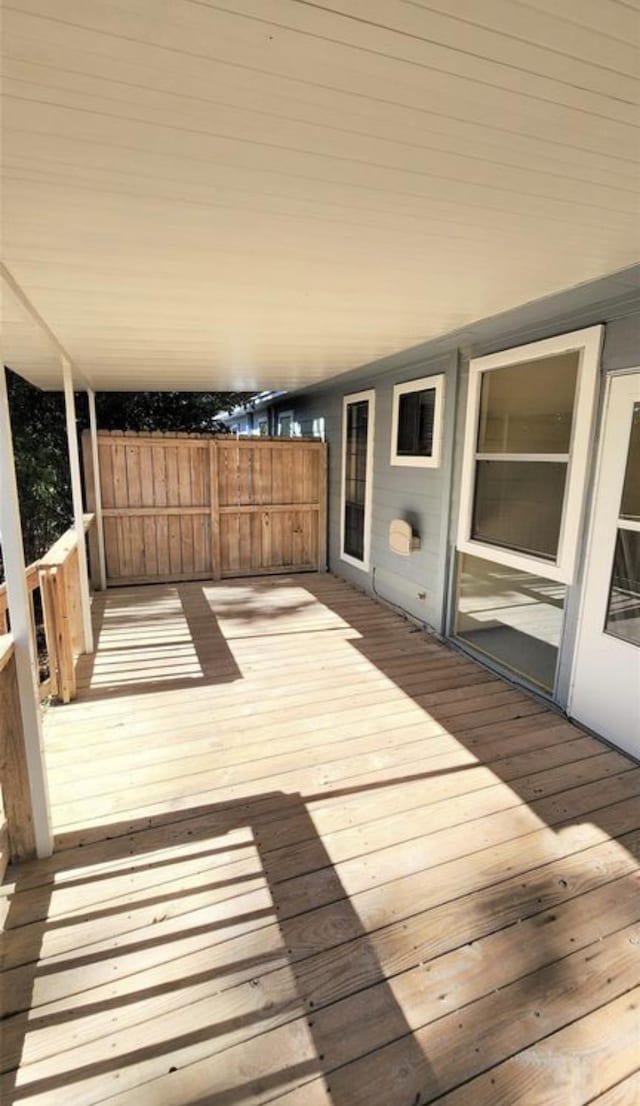 2585 Panther Creek Rd, Tallahassee, FL 32308 - view of wooden terrace