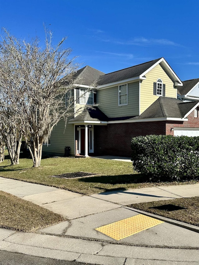 front of property featuring a front yard