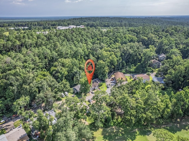 3104 Oak Hammock Ln Unit U, Tallahassee, FL 32301 - view of property location featuring a forest