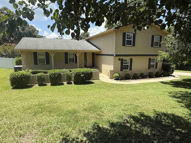 3726 Wicklow Cir, Tallahassee, FL 32309 - tri-level home featuring brick siding and roof with shingles