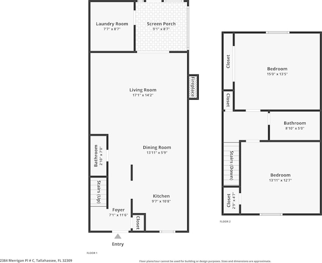 2384 Merrigan Pl Unit C, Tallahassee, FL 32309 - photo 3