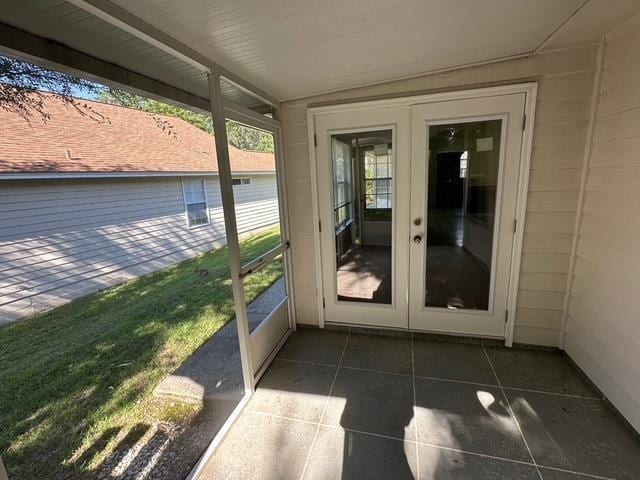 5356 Tewkesbury Trce, Tallahassee, FL 32309 - unfurnished sunroom with french doors