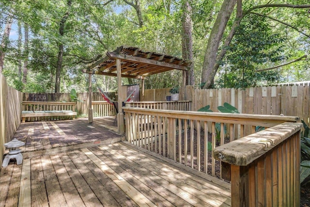 1520 Pullen Rd Unit 6, Tallahassee, FL 32303 - wooden terrace featuring a fenced backyard
