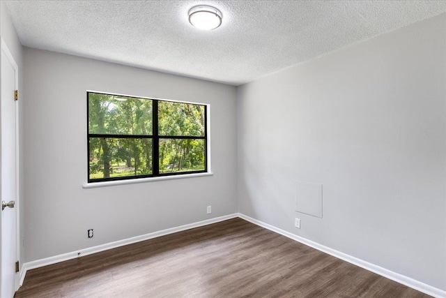 16552 198th Trace, Trace, FL 32071 - spare room featuring wood finished floors and a textured ceiling