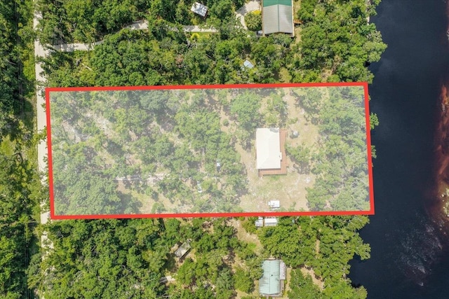 16552 198th Trace, Trace, FL 32071 - aerial view of property and surrounding area featuring property parcel outlined