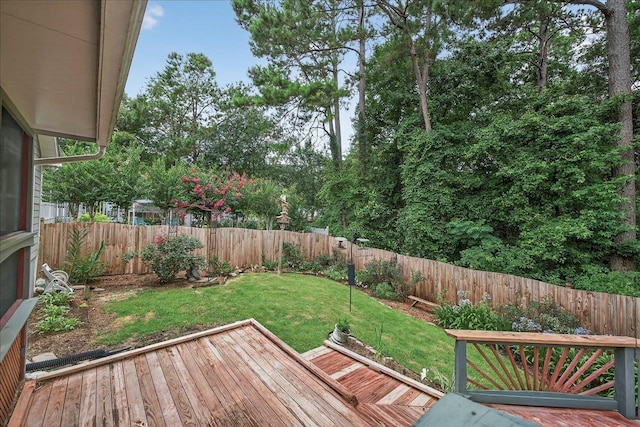 2032 Ascot Way, Tallahassee, FL 32312 - wooden terrace featuring a fenced backyard