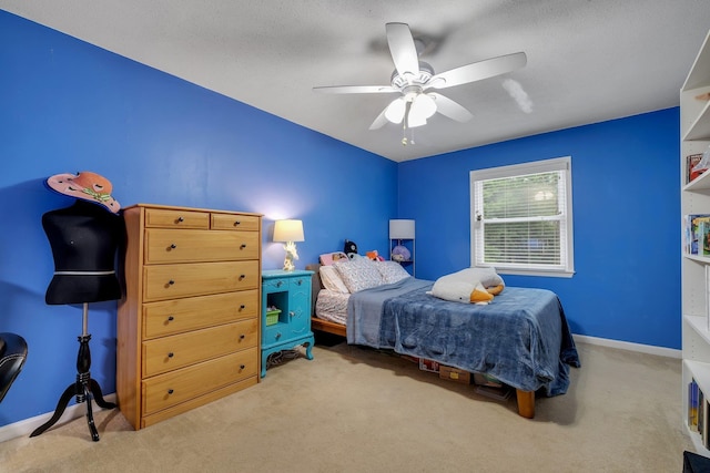 3514 Tullamore Ln, Tallahassee, FL 32309 - bedroom with carpet floors and ceiling fan
