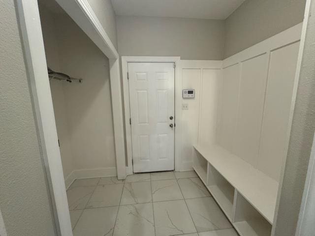 view of mudroom