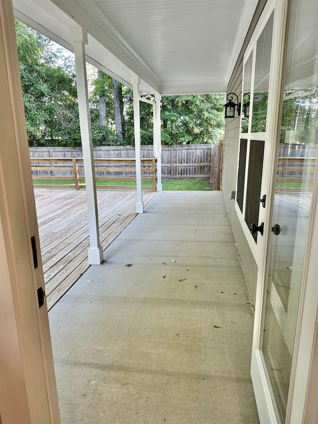 3646 Homestead Rd, Tallahassee, FL 32309 - view of patio featuring fence