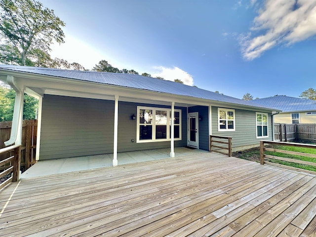 3646 Homestead Rd, Tallahassee, FL 32309 - wooden deck with fence