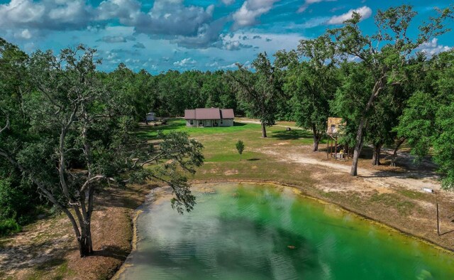 14135 98th St, Live Oak, FL 32060 - aerial view of property and surrounding area featuring a large body of water