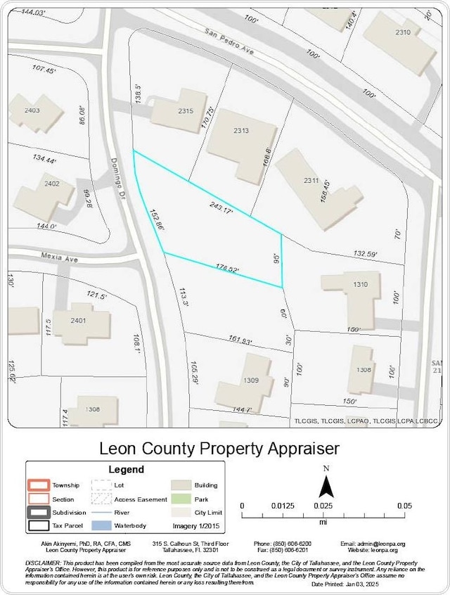 Domingo Dr, Tallahassee FL, 32304 land for sale