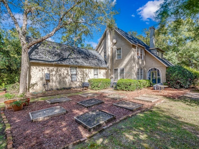 view of back of property