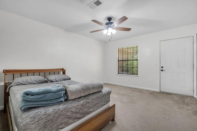 1188 High Rd, Tallahassee, FL 32303 - bedroom featuring carpet flooring and a ceiling fan
