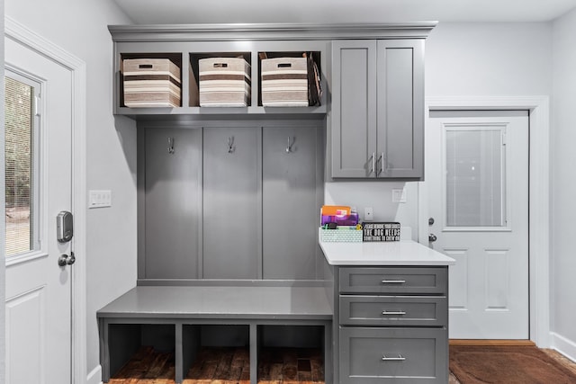 view of mudroom